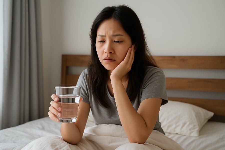 Uống nhiều nước nhưng vẫn khát khô cổ có thể là dấu hiệu cảnh báo thận đang suy yếu.