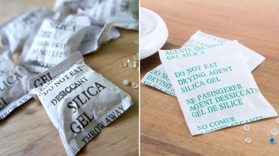 Bạn có thể sử dụng gói hút ẩm để giải quyết nhiều vấn đề trong nhà.