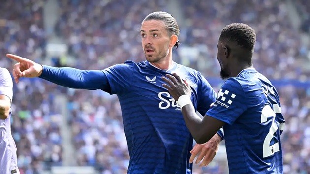 Grealish nhanh chóng hoà nhập ở Everton.