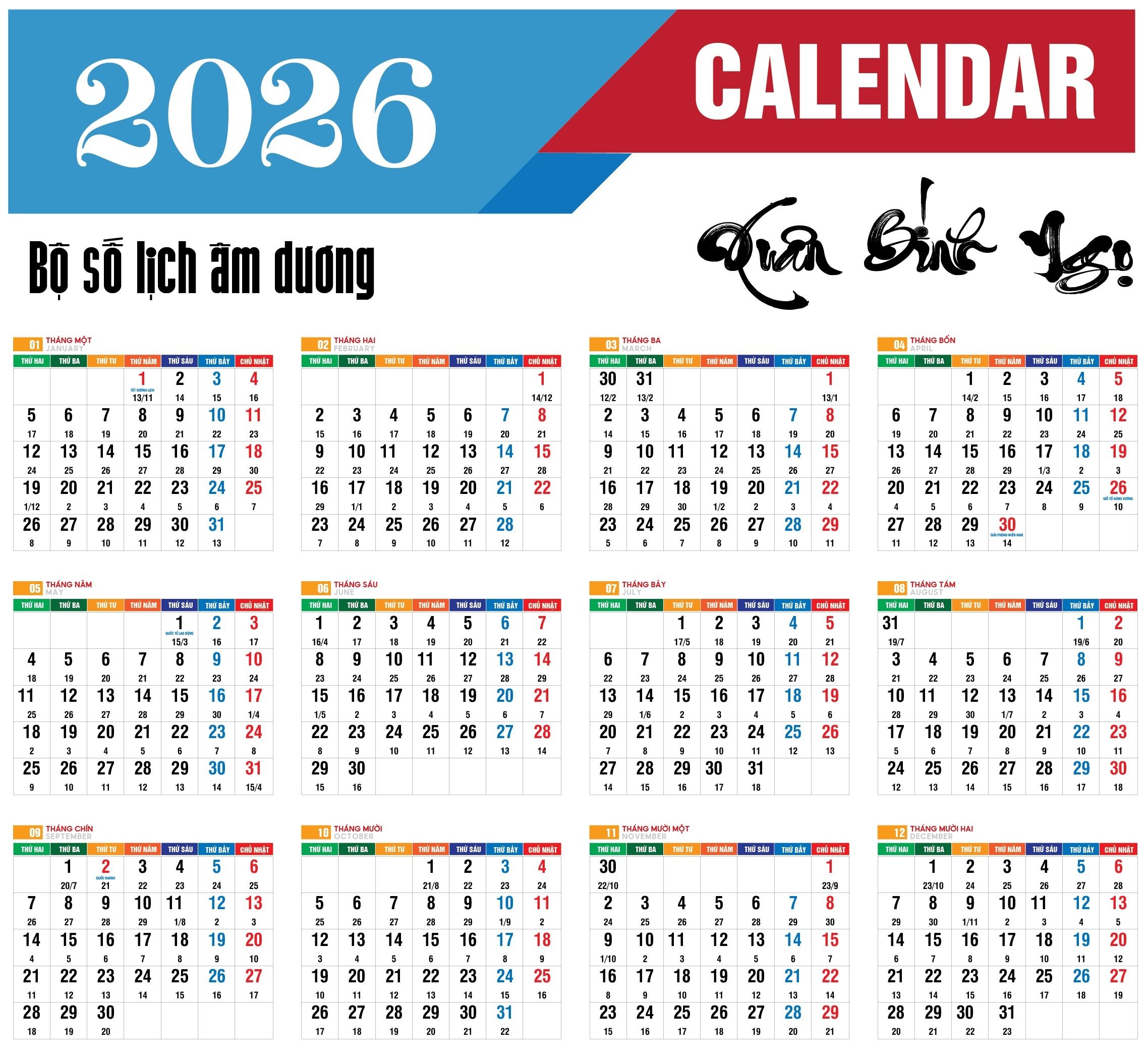 Năm 2026, người lao động bình thường có 115 ngày nghỉ