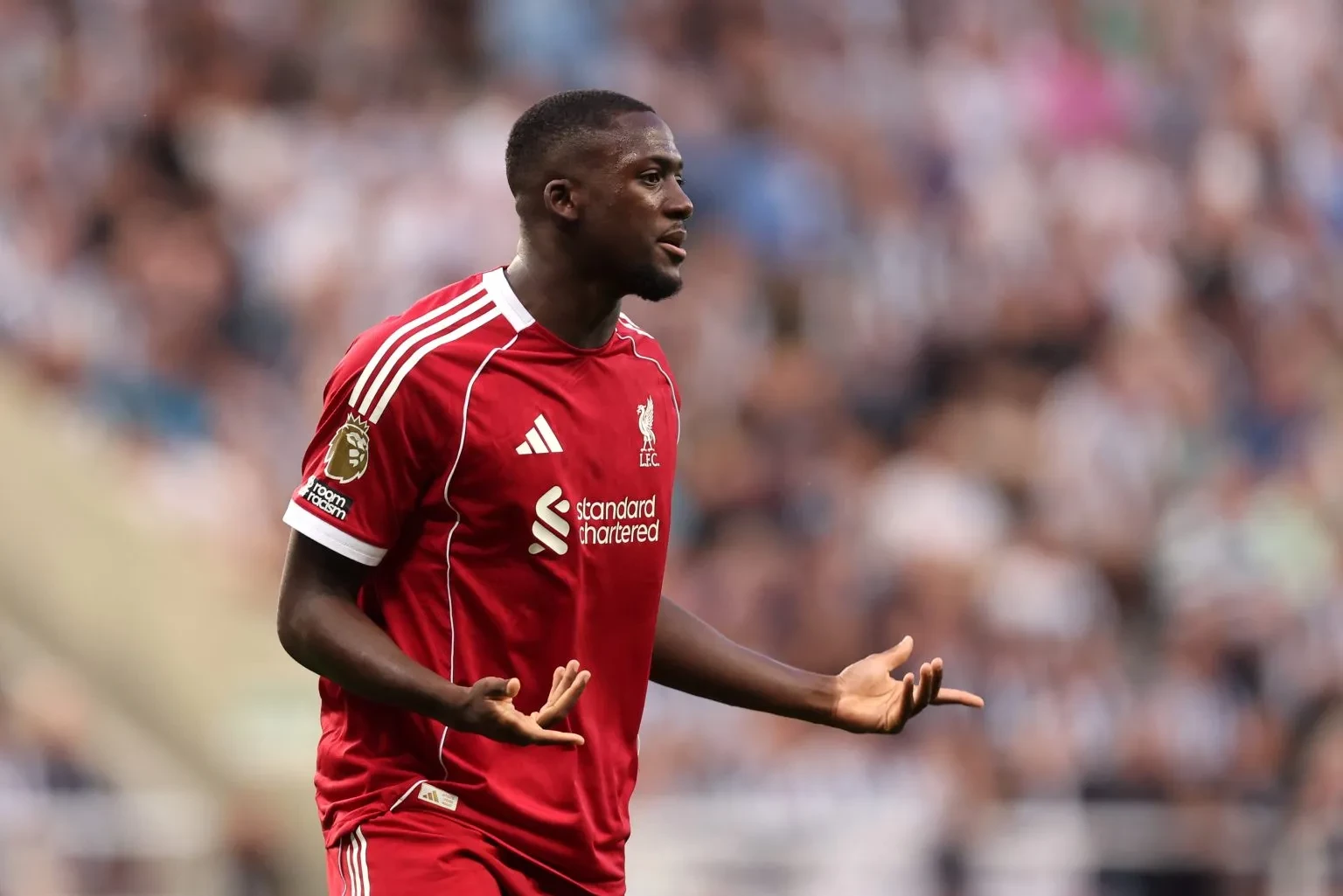 Konate có khả năng chia tay Liverpool.