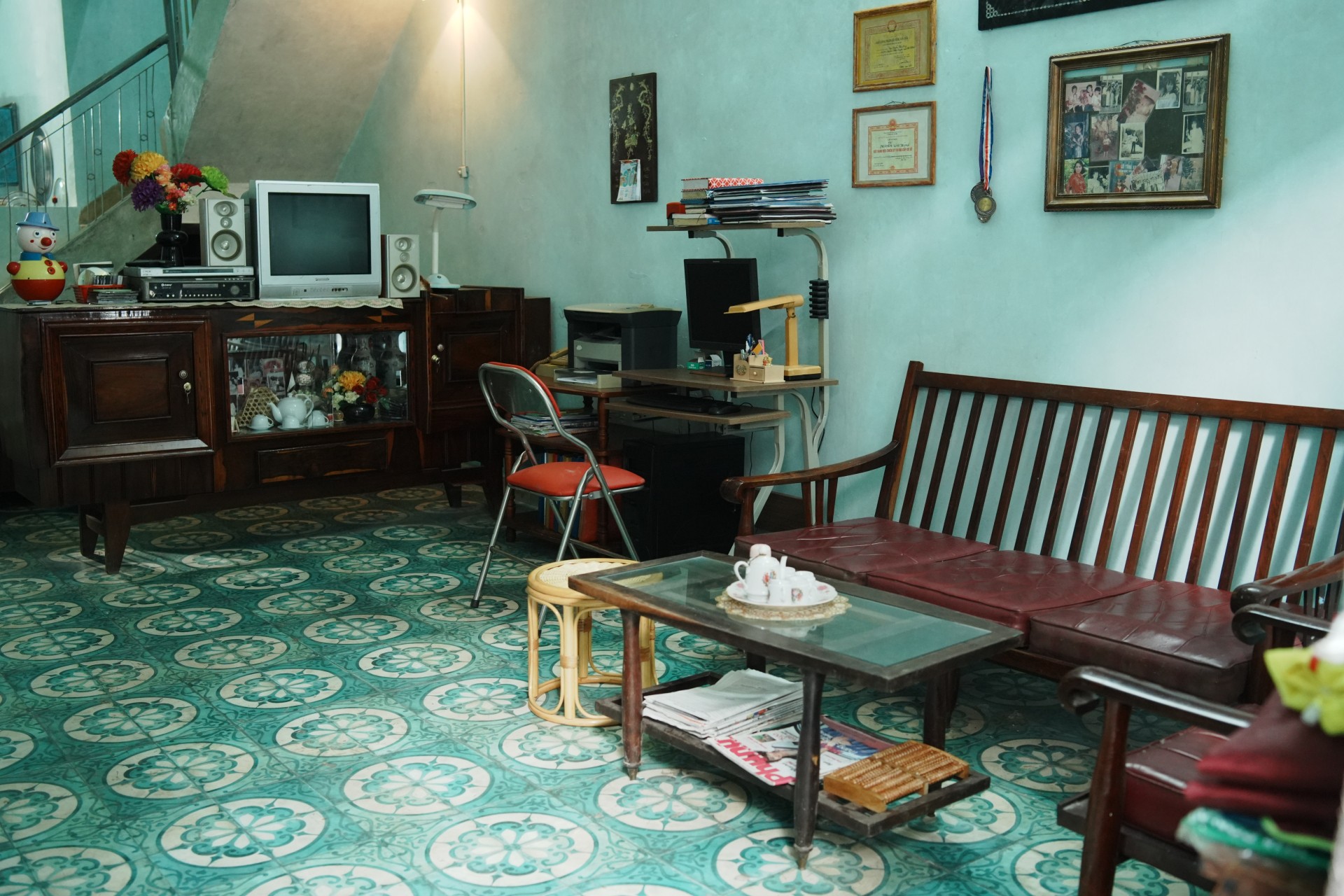 Ngôi nhà bình dị trong bộ phim.