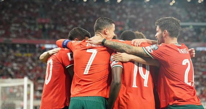 Bồ Đào Nha ngược dòng đánh bại Hungary.