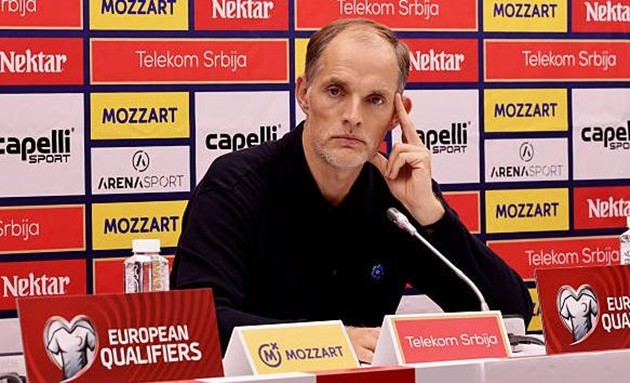 Thomas Tuchel hài lòng với chiến thắng của tuyển Anh.
