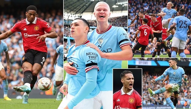 Derby Manchester luôn để lại nhiều cảm xúc cho người hâm mộ.