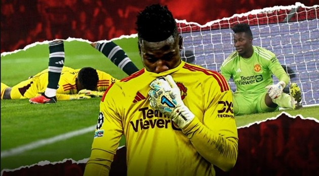 Andre Onana sớm phải rời MU vì những sai lầm và phong độ sa sút.