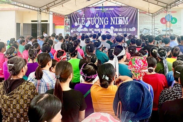 Sáng 10/9, tại xã Phúc Khánh, tỉnh Lào Cai, chính quyền địa phương cùng đông đảo người dân tổ chức lễ tưởng niệm tròn một năm ngày xảy ra trận lũ quét thảm khốc ở thôn Làng Nủ, cướp đi sinh mạng của 67 người.