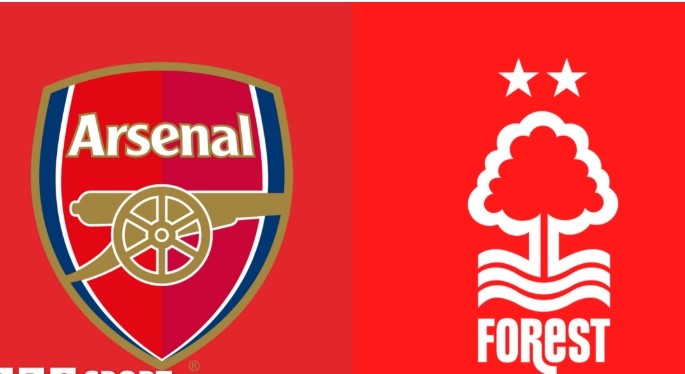Arsenal đại chiến Forest tại sân vận động Emirates.