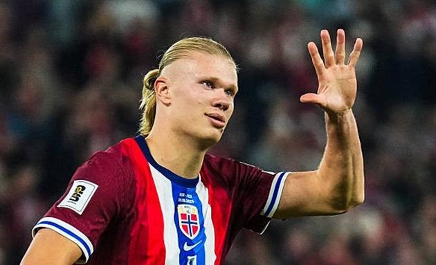 Erling Haaland tỏa sáng ở đợt tập trung lần này.