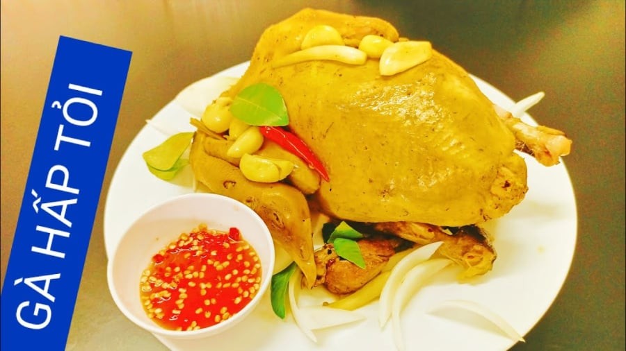 Luộc gà không cần nước