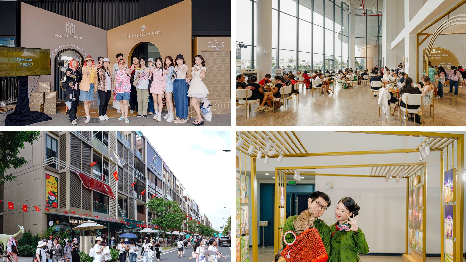 The Global City mang đến không gian trải nghiệm đặc biệt cho khán giả, nơi được ví như “trạm sạc năng lượng”, thư giãn thoải mái trong không gian đô thị hiện đại.