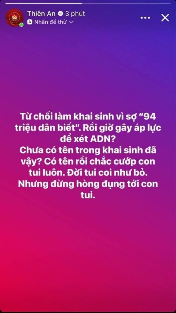 Thiên An đăng đàn cực gắt giữa lúc những ồn ào với Jack bị đào lại