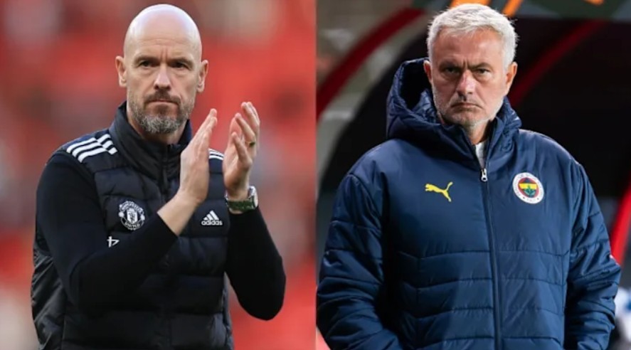 Cả Jose Mourinho và Erik Ten Hag hiện vẫn đang thất nghiệp.