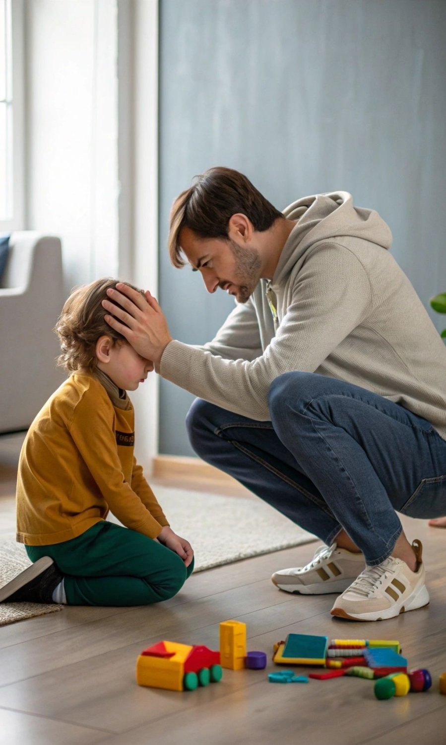 Cha mẹ không ngoan sẽ không phủ nhận con mà sẽ khuyến khích động viên con