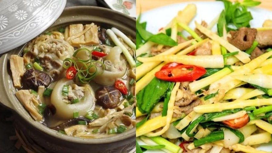 Mở vung trong quá trình xào nấu măng giúp khử độc tốt tốt hơn