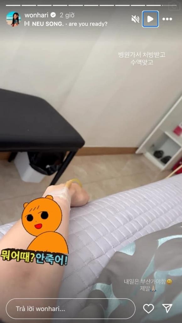 Hari Won gặp sự cố sức khoẻ phải nhập viện
