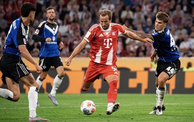 Kane tiếp tục ghi bàn cho Bayern