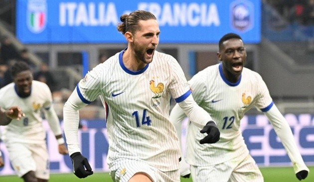 Rabiot trở lại Ý để chơi bóng cho Milan