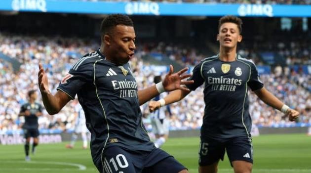 Mbappe đang có màn trình diễn thăng hoa.
