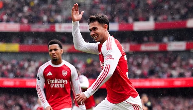 Martin Zubimendi sớm tỏa sáng tại Arsenal.