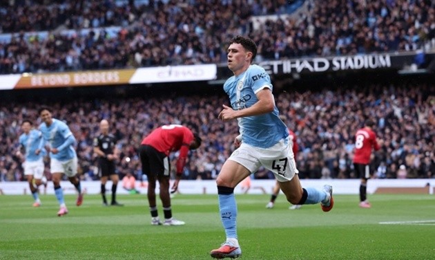 Foden mở tỷ số giúp Man City thắng Man Utd