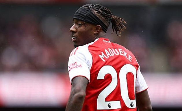 Noni Madueke hạnh phúc sau khoảng thời gian đầu tại Arsenal.