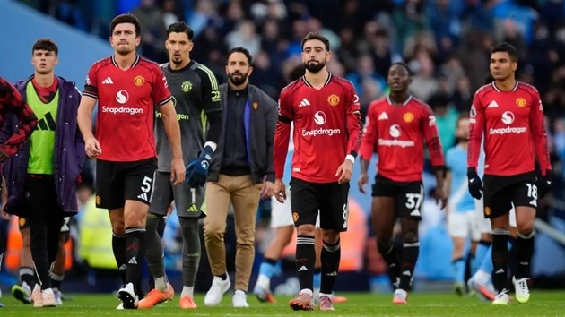 MU thất bại toàn diện trước Man City.