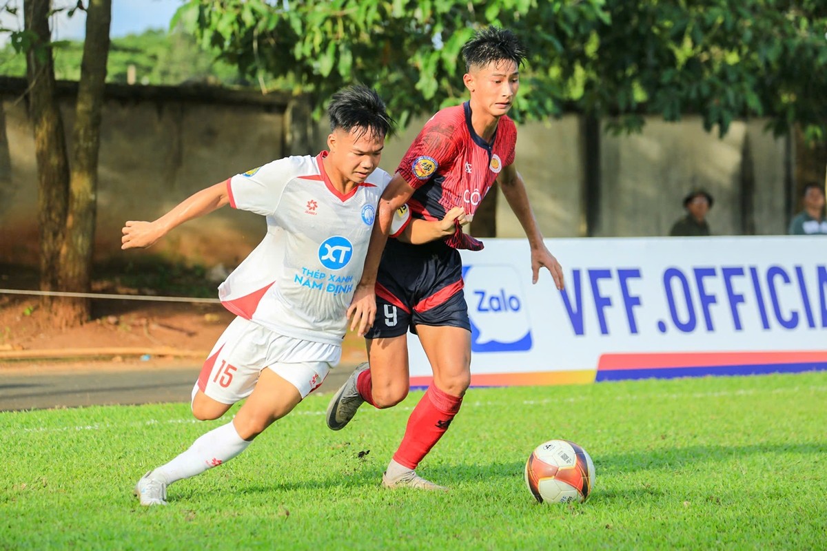 VCK U17 Quốc gia khai mạc với những trận đấu hấp dẫn. Ảnh: VFF.