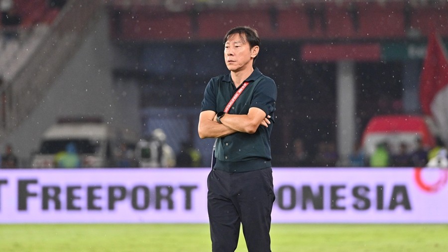 HLV Shin Tae-yong có thể tái xuất với đội U23 Indonesia. 