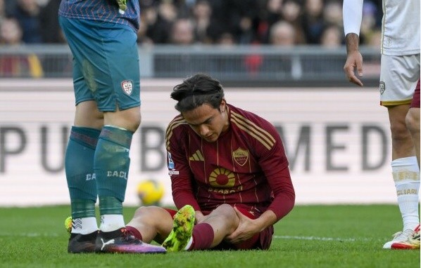 Dybala ngồi ngoài vì chấn thương.