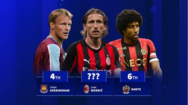 Modric đã chen chân vào top 10 chân sút lớn tuổi nhất.