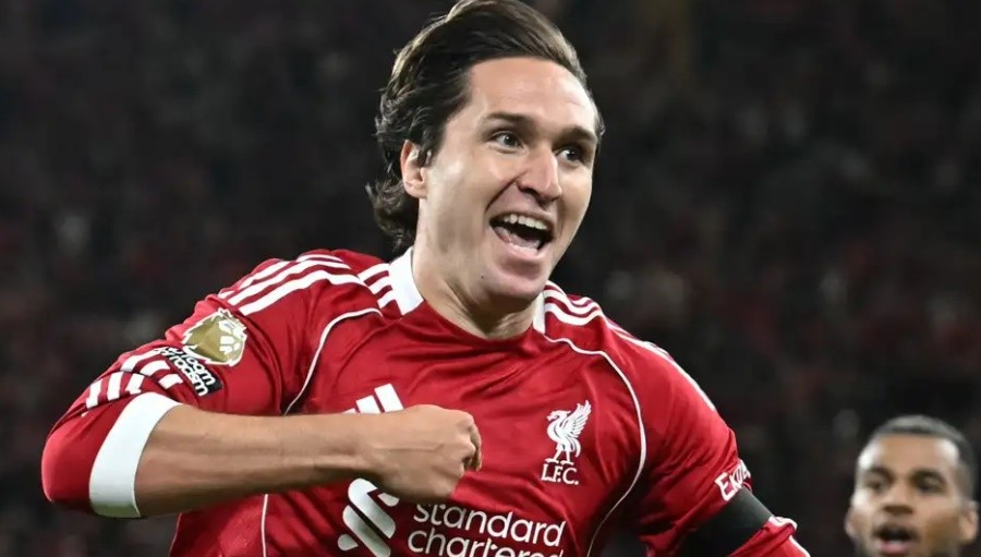 Chiesa không có tên trong danh sách dự Champions League của Liverpool.