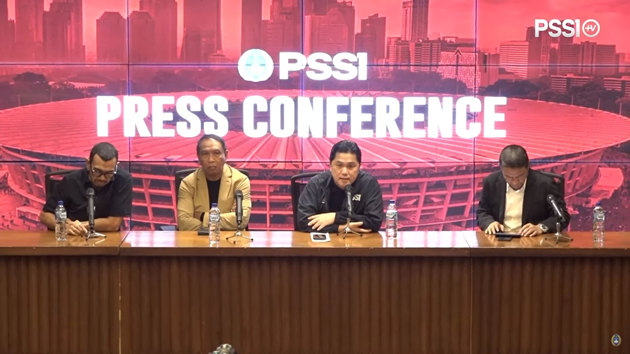 Liên đoàn bóng đá Indonesia họp báo về việc gửi yêu cầu phản đối lên FIFA.