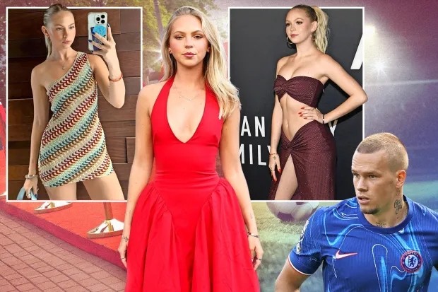 Mykhailo Mudryk có nhiều động thái được cho là tán tỉnh nữ diễn viên Jordyn Jones.