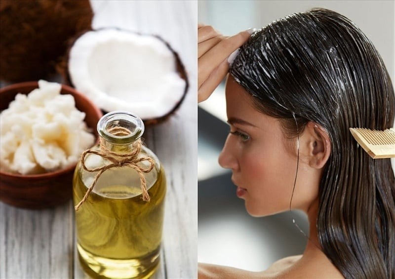 Dầu dừa từ lâu đã nổi tiếng với công dụng dưỡng tóc nhờ chứa nhiều axit béo, vitamin E và chất chống oxy hóa.
