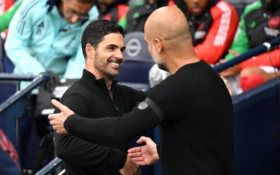 Cuộc đấu trí giữa Arteta và Pep.