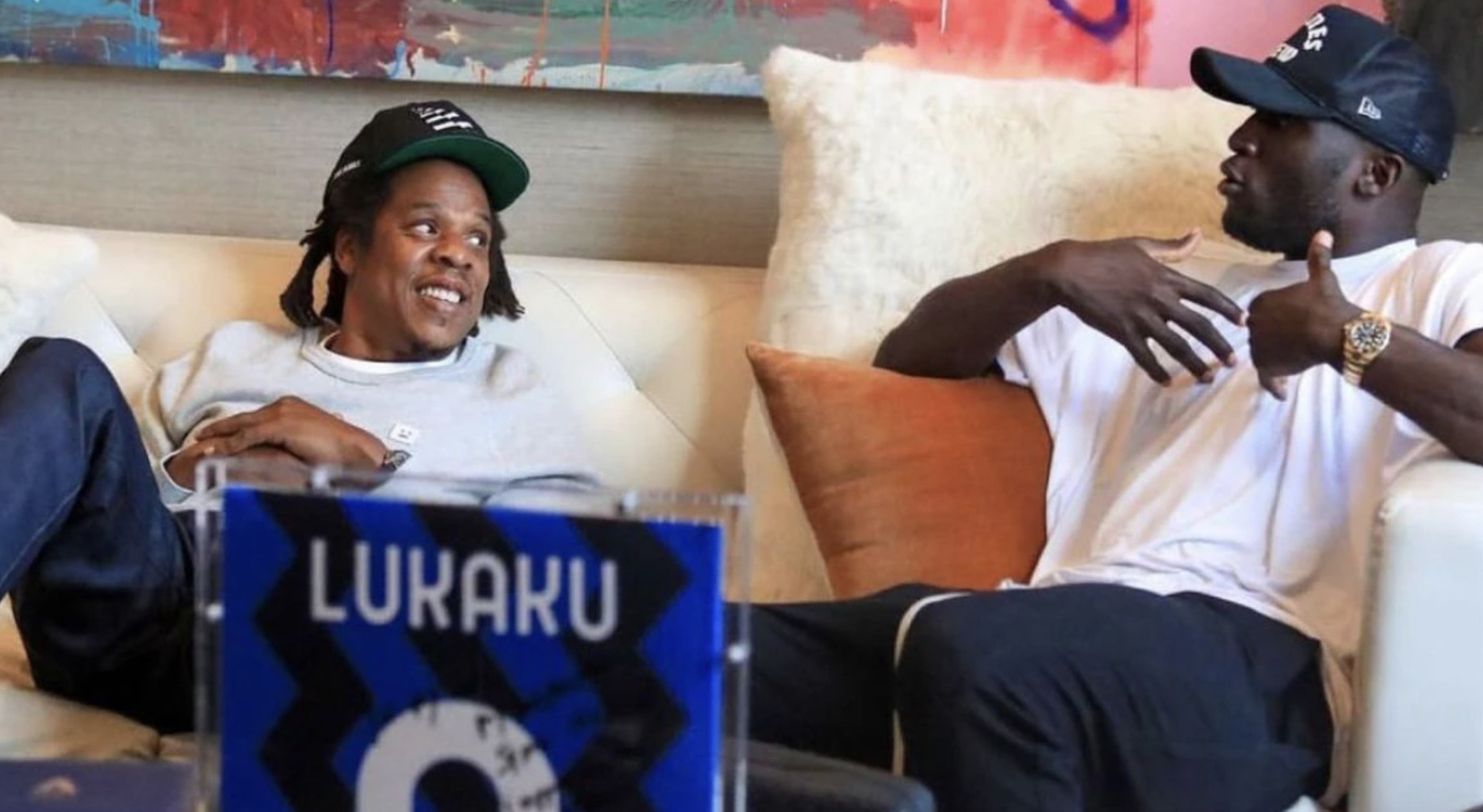 Jay-Z và cầu thủ tiên phong Lukaku