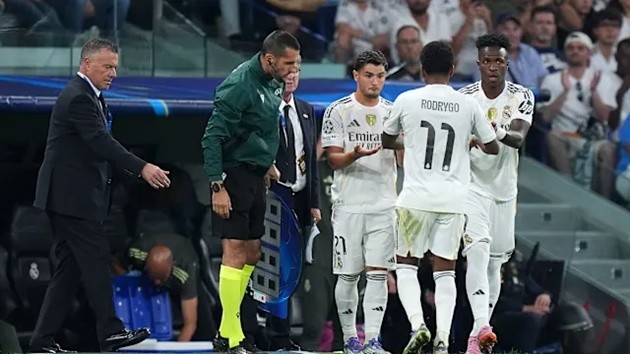 Rodrygo được trao thêm cơ hội khi Vinicius không còn là cái tên ưu tiên
