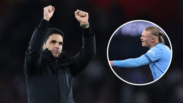 HLV Mikel Arteta phải tìm cách phong tỏa Haaland.