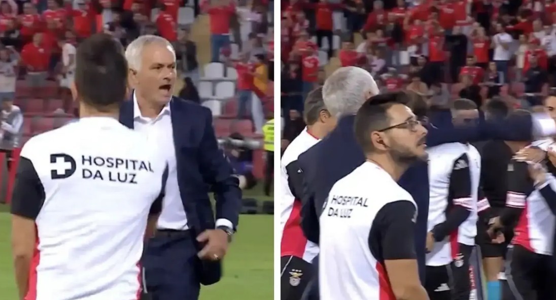 HLV Jose Mourinho liên tiếp mang đến những hình ảnh đầy cảm xúc.