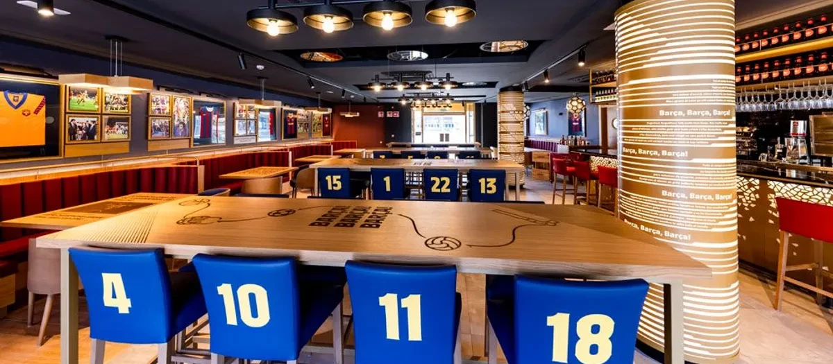 Quầy cafe tại Barcelona