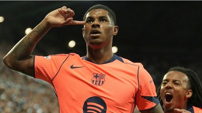 Rashford đã thể hiện màn trình diễn ấn tượng ở Champions League.