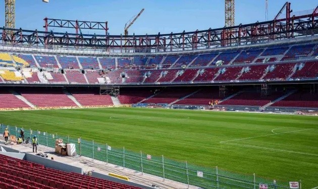 Barca kỳ vọng sẽ sớm quay lại Camp Nou