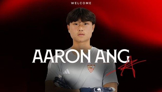 Aaron Ang gia nhập đội trẻ Indonesia.