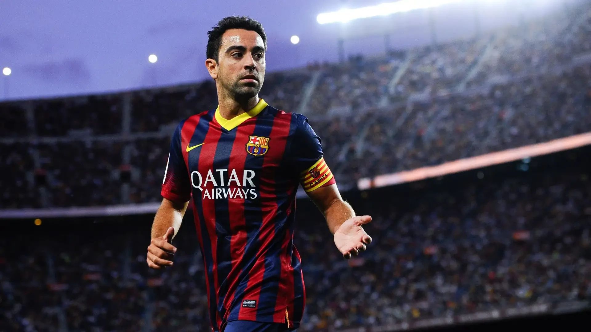 Xavi giờ đã bước vào sự nghiệp huấn luyện. 
