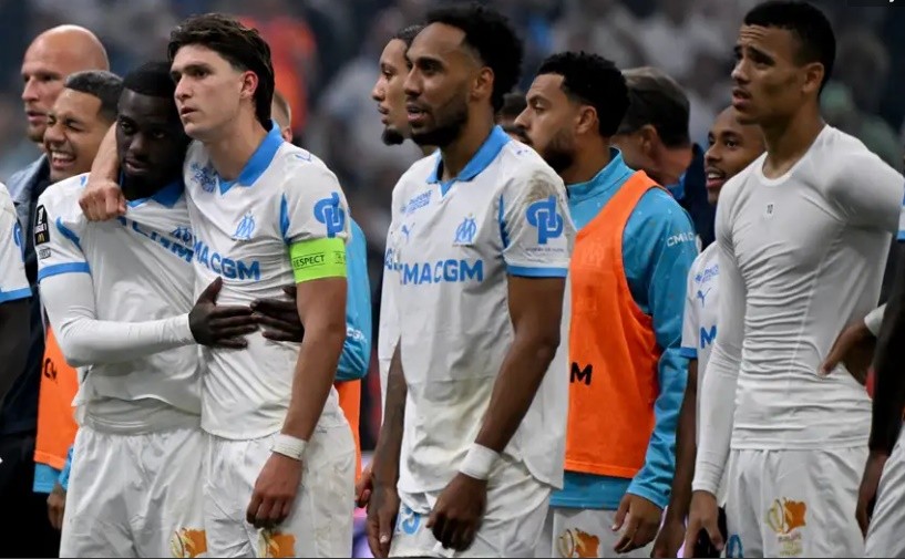 Marseille vừa giành chiến thắng trước PSG.