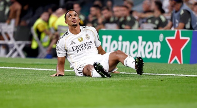 Trent Alexander Arnold đang tạm nghỉ thi đấu.