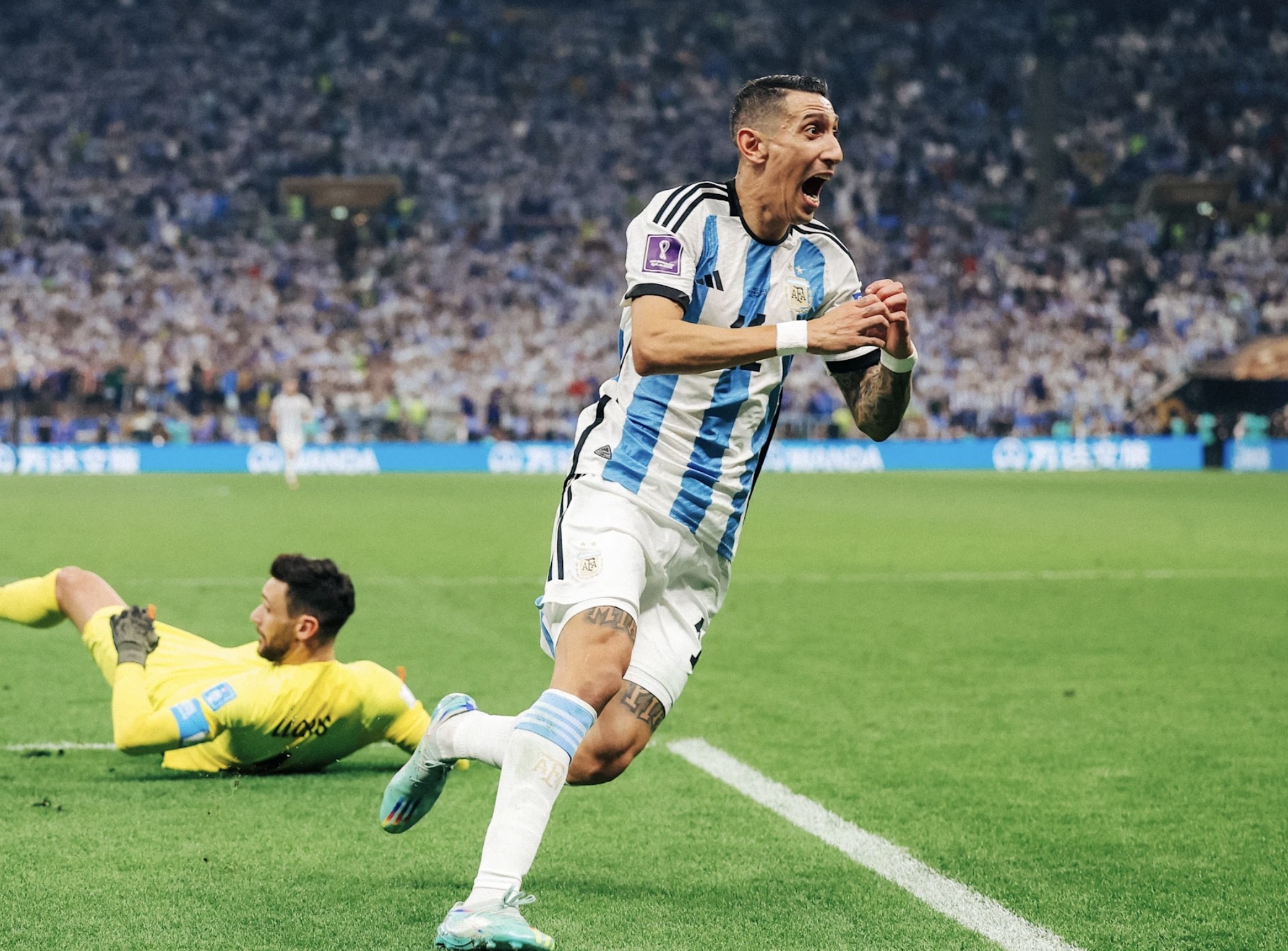 Thiên thần tỏa sáng rực rỡ trong trận chung kết World Cup 2022