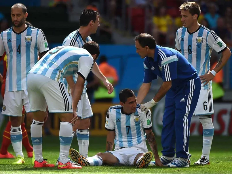 Chấn thương khiến Di Maria không thể tỏa sáng tại World Cup 2014