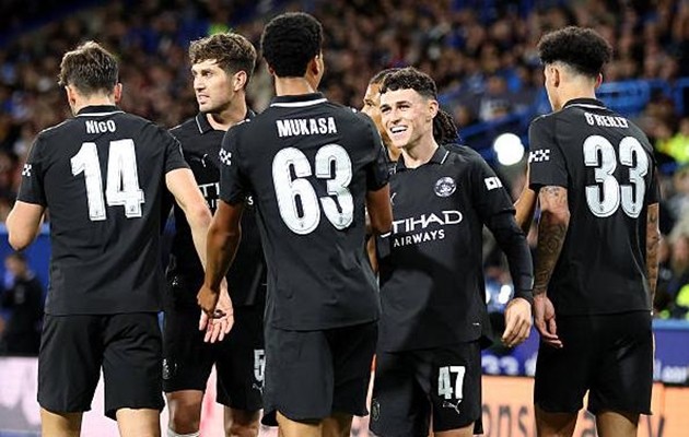 Manchester City không gặp nhiều khó khăn tại vòng 3 Carabao Cup.